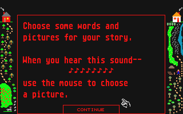 Kidstory atari screenshot